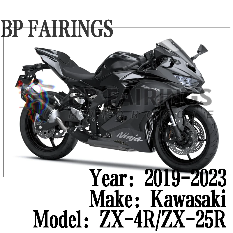 Fairings Kit Fit For KAWASAKI Ninja ZX-4R ZX-25R 2019-2023 Bodywork set ZX-4RR 2019 2020 2021 2022 2023 ABS Cover