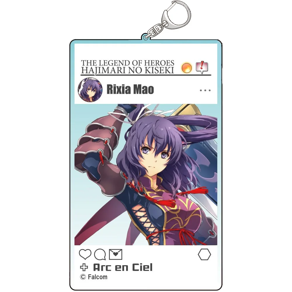 Anime Store The Legend of Heroes Trails into Reverie Lapis Altina SNS Acrylic Keychain Pendant Ornamen Fans Charm Gifts About6cm