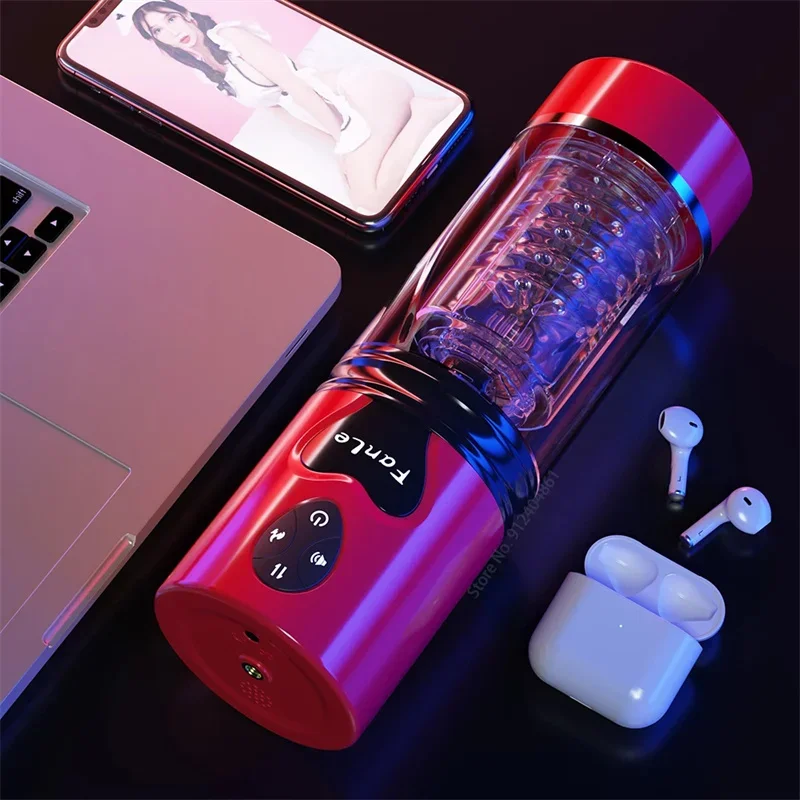 Artificial Sex Masturbator For Men Strap-Ons Toys Sex Chatte Sex Doll For Men Vagina Shrinking Sucking Machine Automatic Toys images - 6