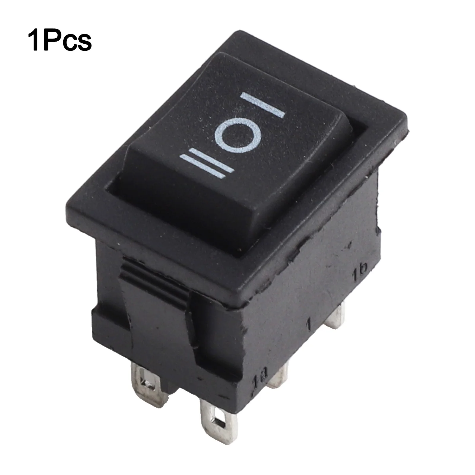 電子機器用ブラックロッカースイッチ、kcd1、オンオフ-オン、6ピン、21x15mm、dpdt、6a、250vac、10a、125vac、diy