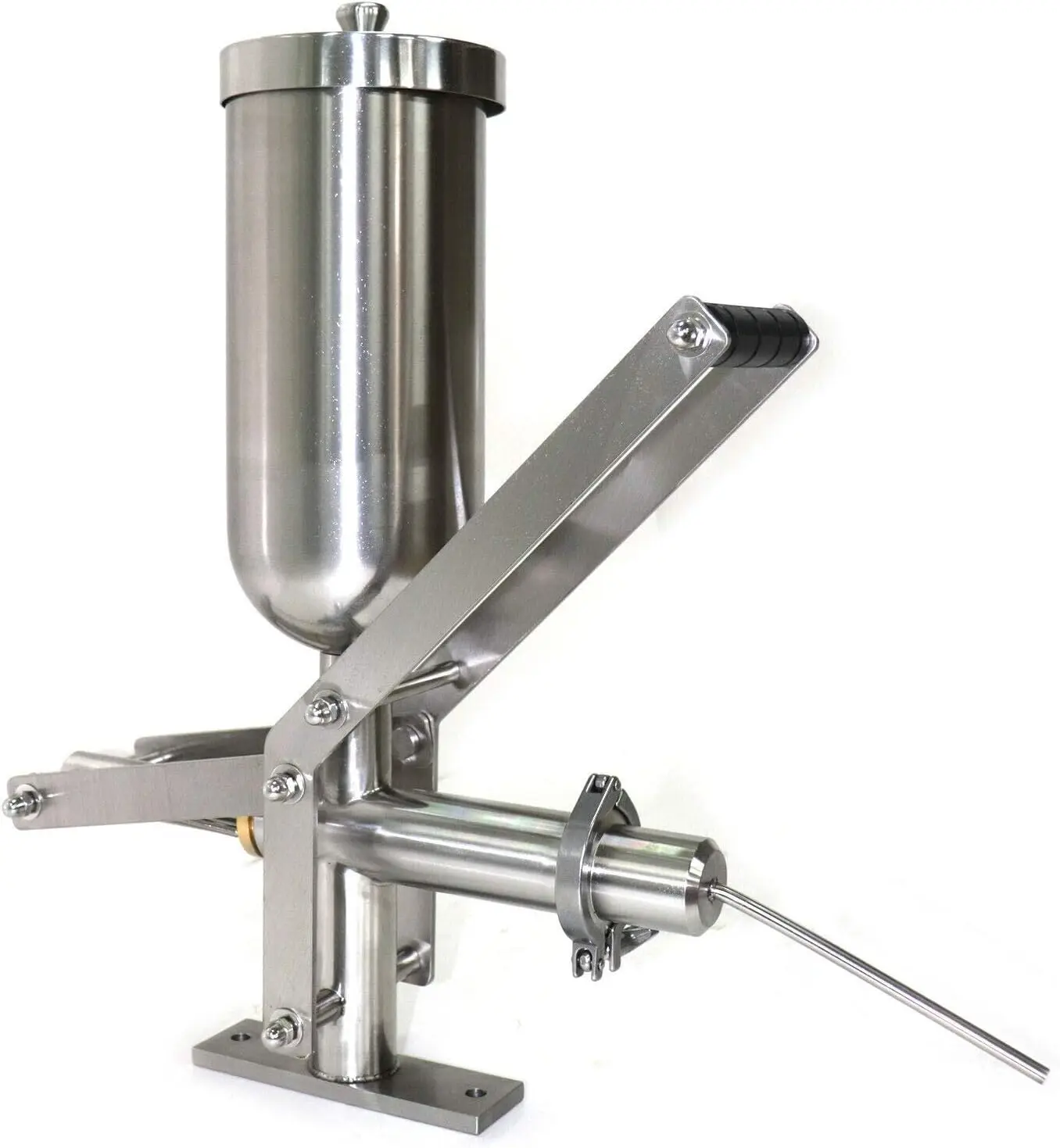 Manual Churro Filler 5L Spanish Churro Maker Machine Fill Machine Stainless Steel Donuts Filler, Latin Fruit Machine For