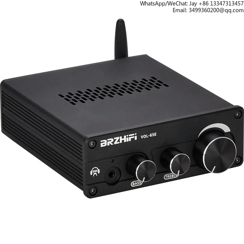 

Ламповый усилитель VOL-65E, стереофонический предусилитель с Bluetooth, аудиофильская аудиосистема для домашнего кинотеатра