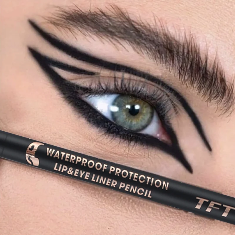 방수 지속 글리터 아이 라이너 펜슬 고 안료 블루 그린 브라운 부드러운 쉬머 컬러 풀 한 아이 라이너 아이 섀도우 메이크업 펜