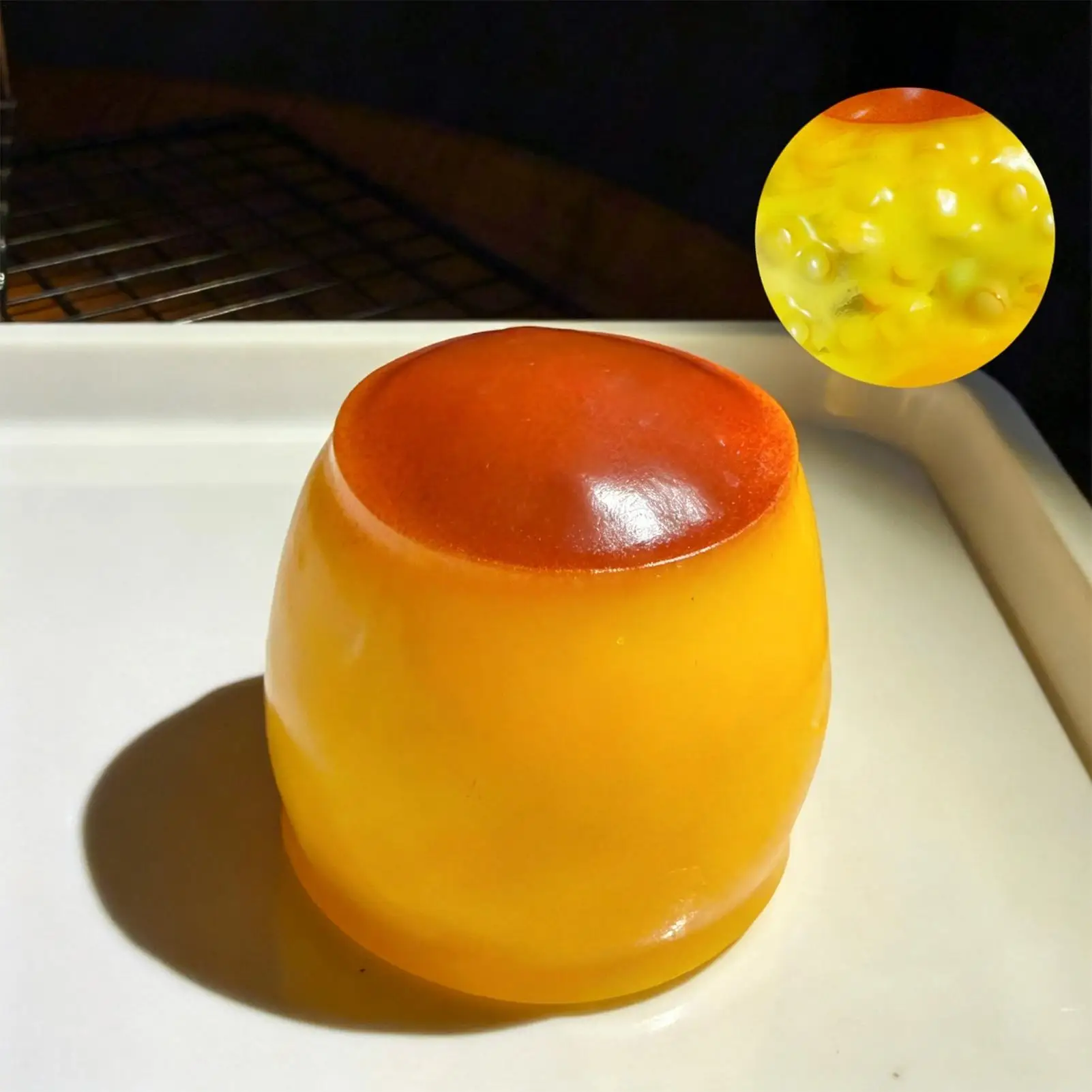 CaramelPudding Crispy Squeezing Ball Squeezing Toy Popcorns Squeezing Ball Round Block Filled ASMR Adult Anti Pressure Toy