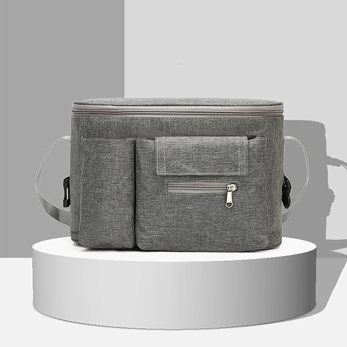 1Pcs Stroller Organizer Bags Mummy Large Capacity Travel Hanging Bag Bottle Holder Pram Diaper Bags Baby Stroller Accessories