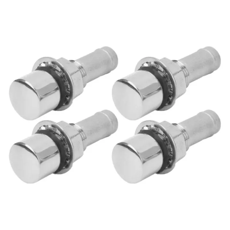 

4pcs Marine Fuel Gas Tank Vent Stainless Steel 316 Straight Boat Fuel Vent