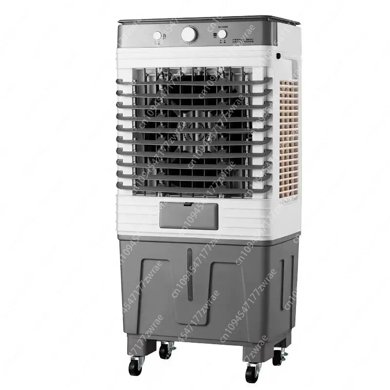 Large Industrial Evaporative Air Cooler Water-Cooled Air Conditioner Fan Water-Added Refrigeration Electric Fan Factory