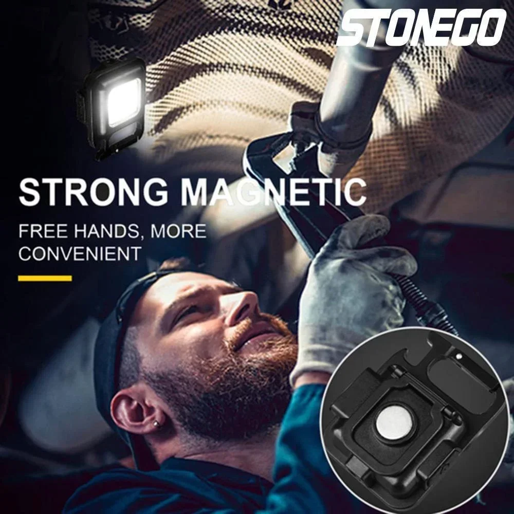 STONEGO Mini torcia portachiavi LED Light Portable Outdoor LED ad alta potenza torce a LED impermeabili