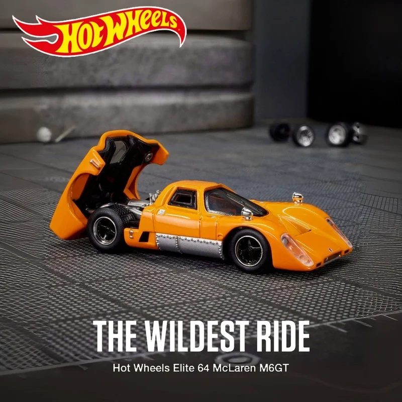 

Новые оригинальные Hot Wheels Rlc 1/64 Mclaren M6GT, имитация модели автомобиля, коллекционные предметы для любителей игрушечных автомобилей на складе ﻿