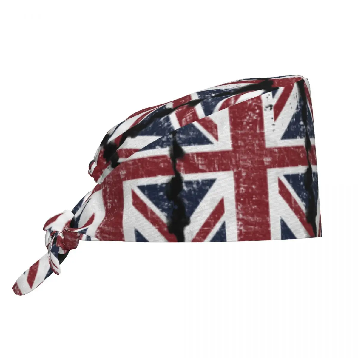 UK Flag United Kingdom Flag Great Britain Flag British Flag Cleaning Working Cap Scrub Cap Surgicals Hat Nurse Scrubs Hat Nurse