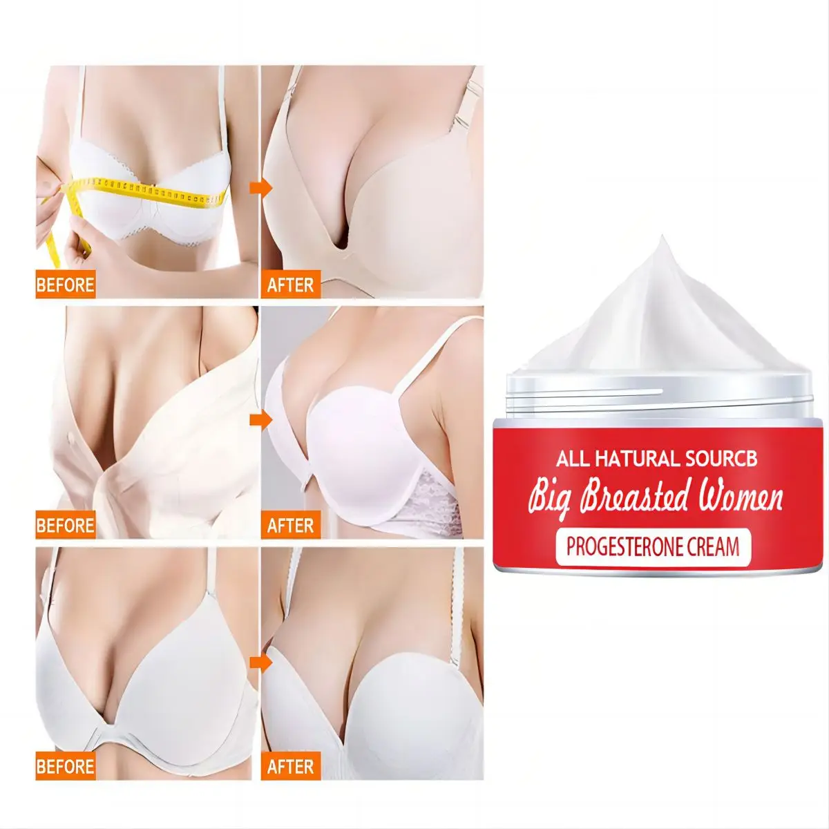 Breast Enhancement Cream Natural Breast Cream For Women Bust And Butt Enhancer Breast Firming Tightening Cream Big Boobs Bigger