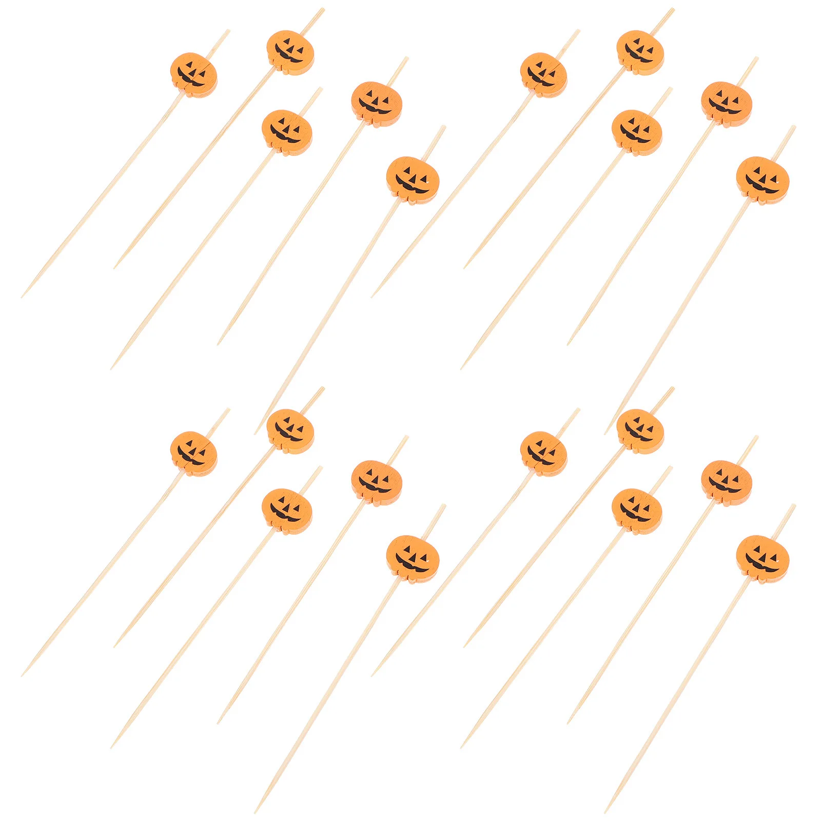 

100Pcs Bamboo Fruit Picks Decorative Cocktail Sticks Reusable Snack Forks for Weddings Birthdays Graduations Party Favors