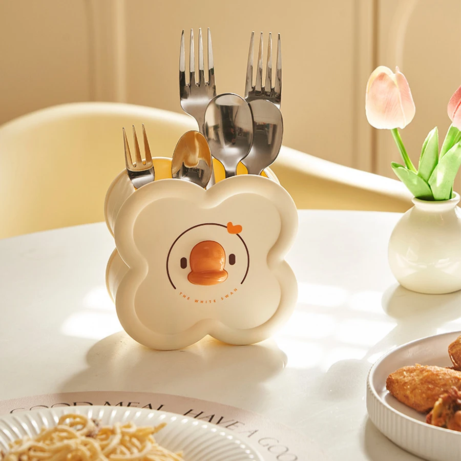 لطيف الكرتون جولة قلم رصاص حامل مكتب مكتب القلم وعاء كأس حالة الحاويات المنظم مقلمة دائم