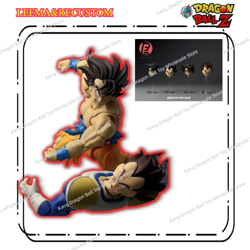 

RECUSTOM Dragon Ball Super Saiyan Son Goku Vegeta Battle Damage Head Аксессуары Аниме Фигурка Модель Игрушки Подарки