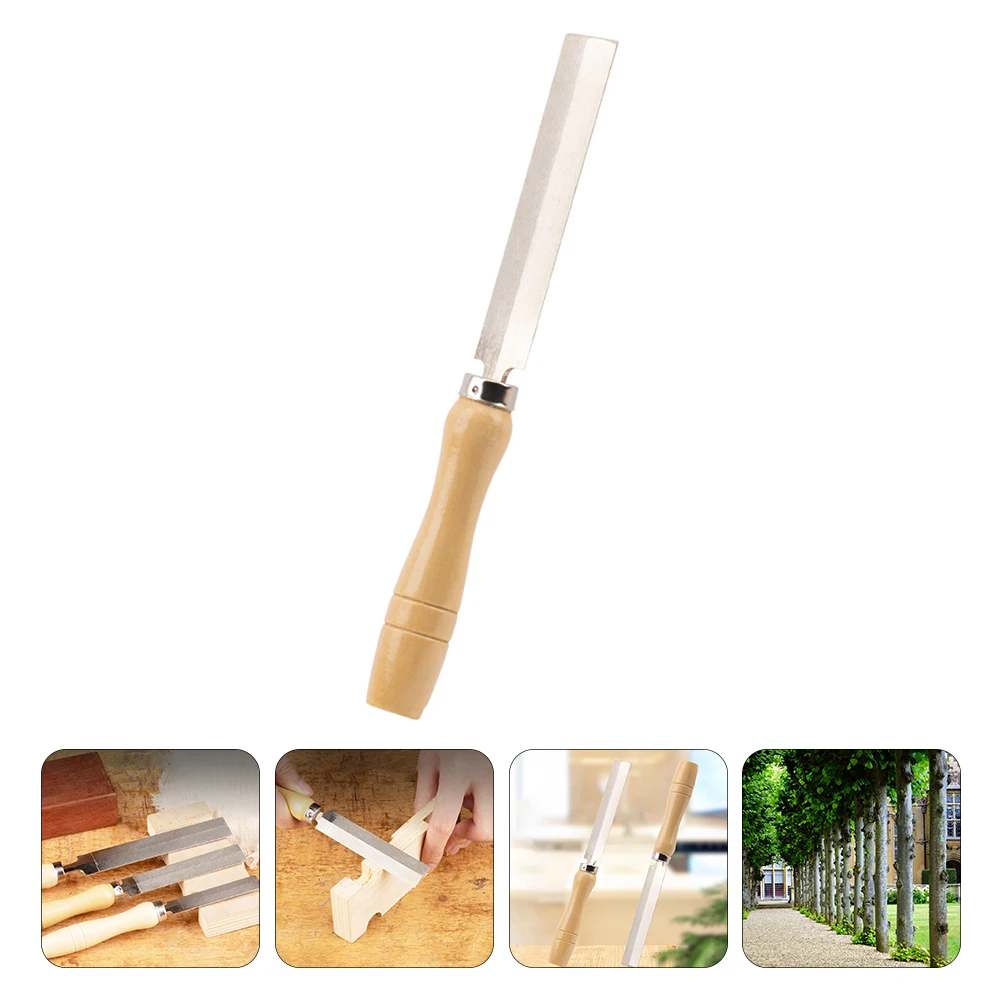 

1pc Diamond Wood Carving File Woodworking Tool Durable Ergonomic Handle Hard Wood Grinding Polishing Chamfering Carpentry Diy