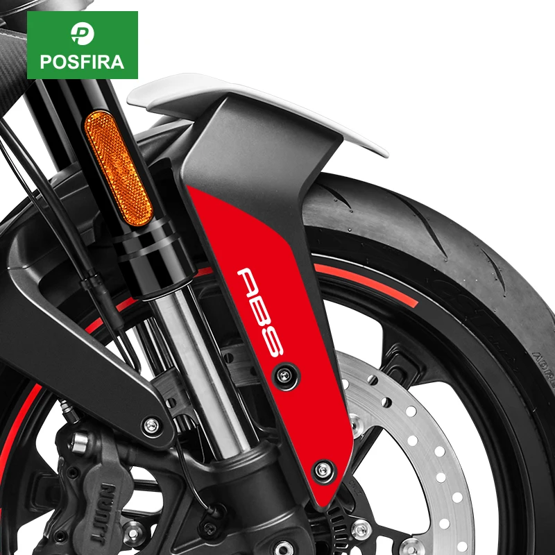 

Наклейки на переднее крыло мотоцикла POSFIRA, виниловые наклейки для CF Moto 450 NK CFMoto 450NK NK450 2024, аксессуары для декорации брызговика