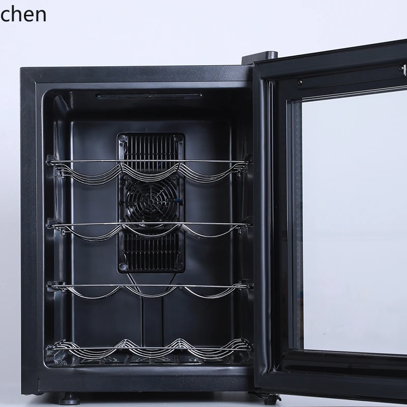 BX  air-cooled electronic constant temperature and moisturizing wine cabinet household ice bar 12-pack display cabinet freezer