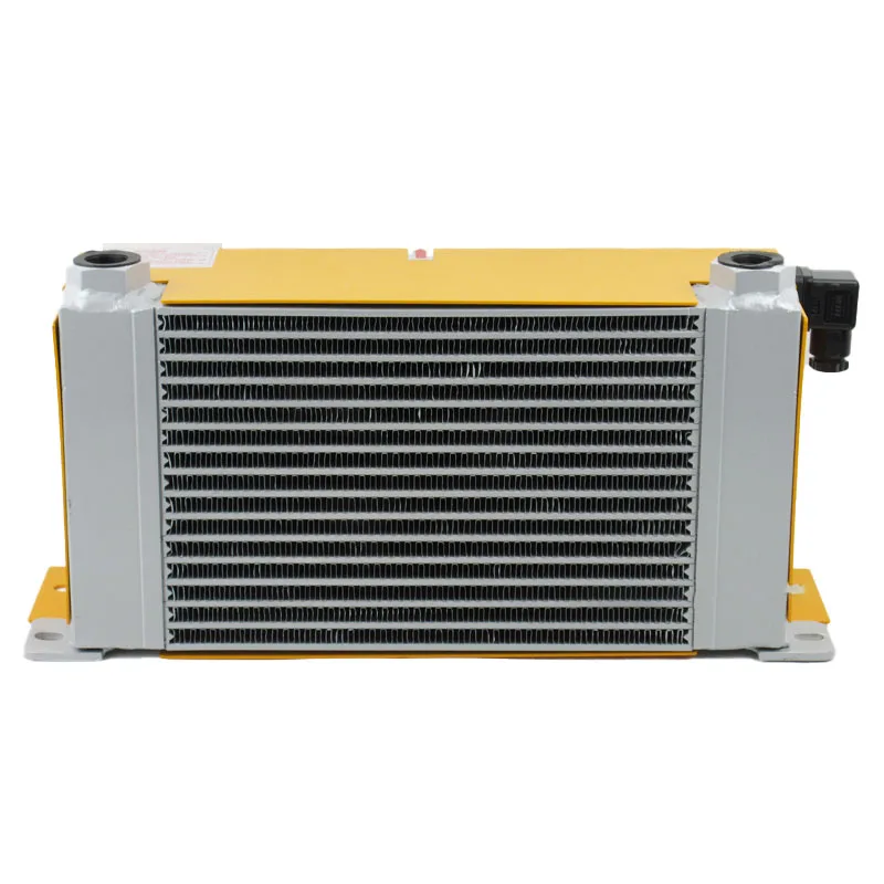 AH0608TL-CA Hydraulic Air Cooler 2.4KW Oil Radiator AF Series Plate-Fin Hydraulic Aluminum Oil Coolers 60L/MIN