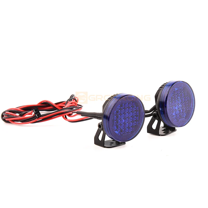 LED Round Spotlight 22mm 3-7V for 1/8 1/10 1/18 RC Crawler Car Traxxas TRX4 TRX6 TRX4M AXIAL SCX10 RC4WD Accessories