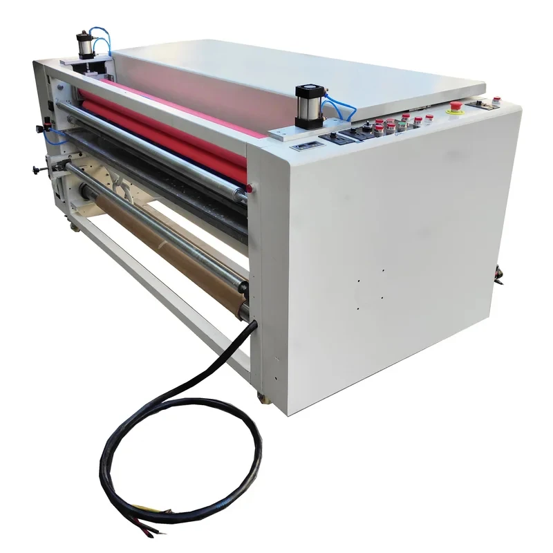 1600B -to-Roll Laminator | Semi-Automatic Label Coating Equipment with Curing System
