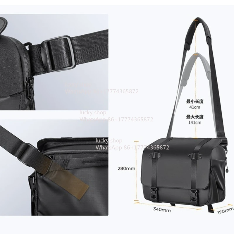 Single Shoulder Digital Multi-functional Waterproof and Tear-resistant Men's and Women's Leisure Bag