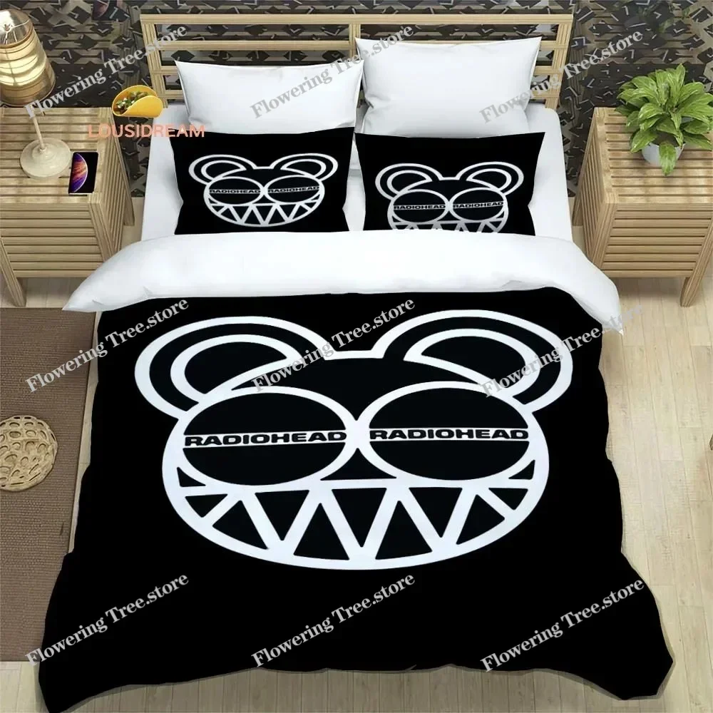 

Rock Band R-Radiohead Sheets Quilt Covers Bedding Dormitory Sheets Bedding Set Soft Warm Bedding Set