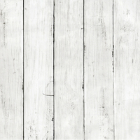 Classic ivory white yellow wood grain paper self-adhesive detachable veneer wallpaper for living room DIY decoration stickers