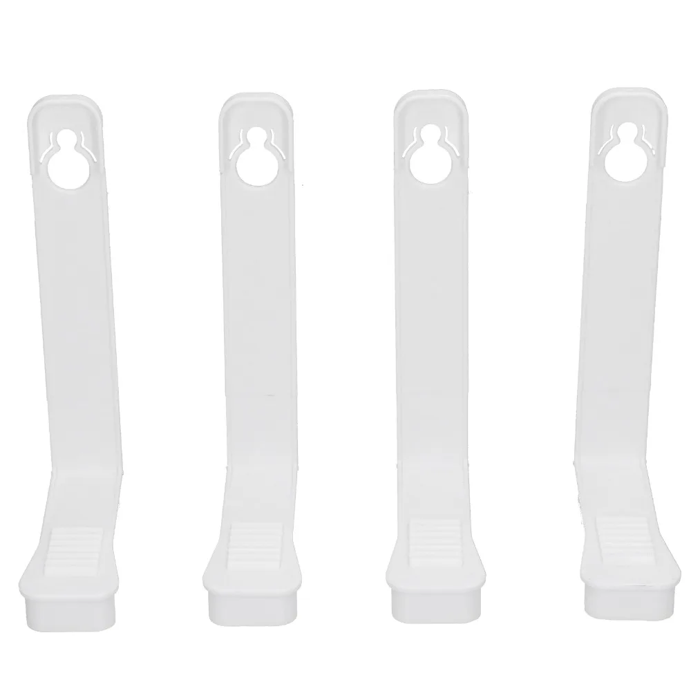 4Pcs Stable Invisible Bed Sheet Clip Needle‑free Snap‑type Sheet Holder Non‑slip Sheet Fixer Home Bedding