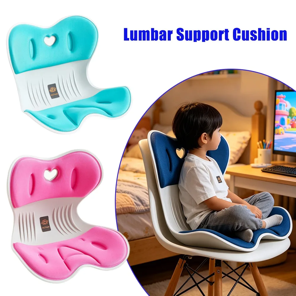 Lumbar Support Back Cushion for Seat Cushion for Lower Back Pain Relief Hip Buttocks Pad for Sitting All Day Posture Corrector