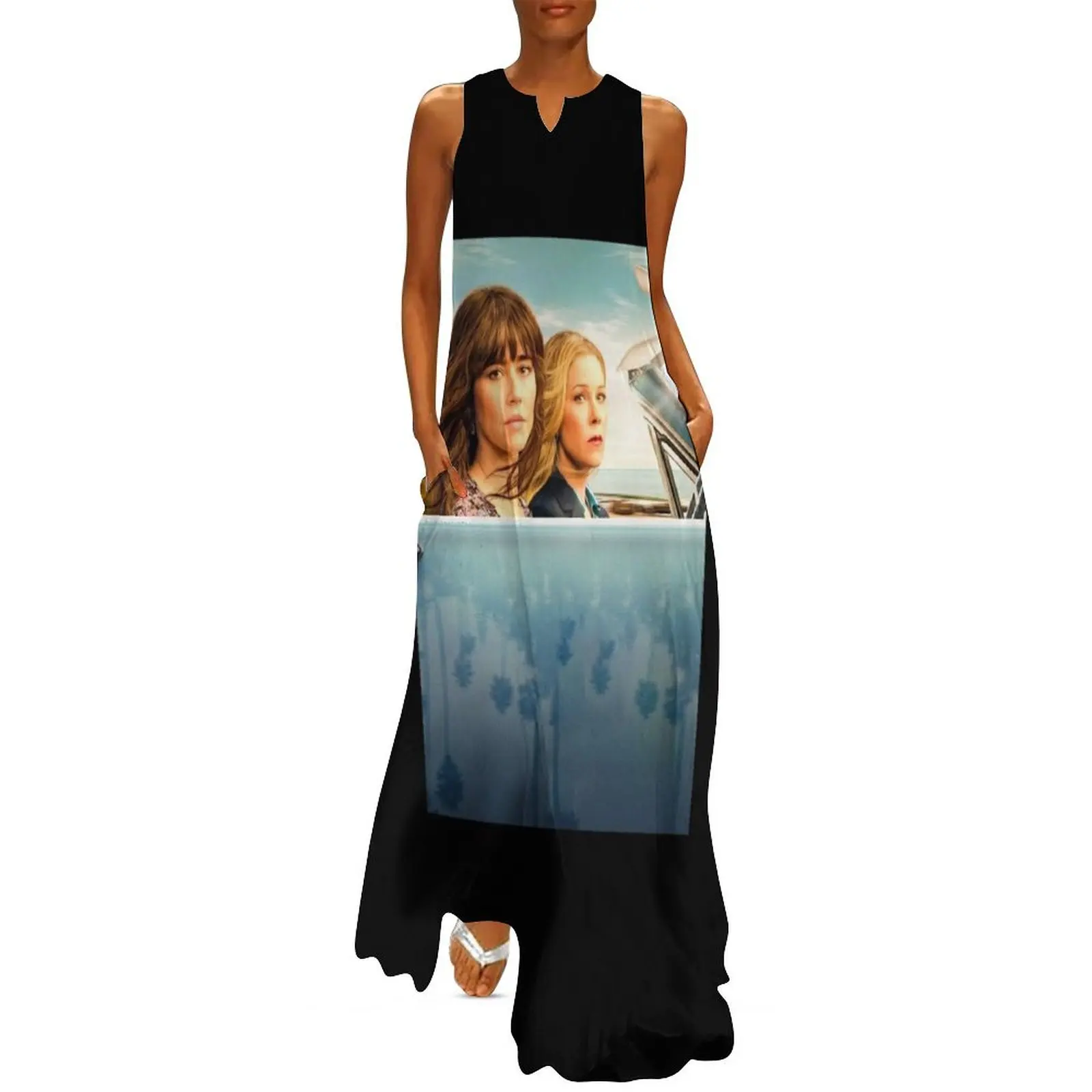 

Dead to Me Raw Promo Art Long Dress elegant and pretty women's dresses luxury dresses