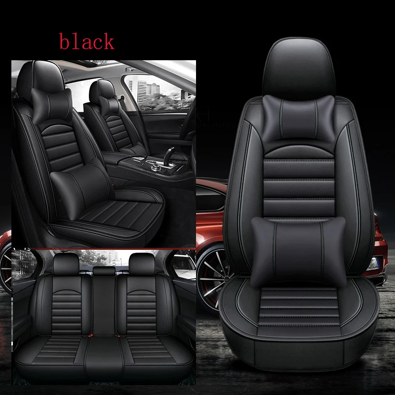 

car seat cover leather for Hyundai santa fe ix25 solaris ix35 accent elantra tucson Genesis Veracruz i30 veloster sonata