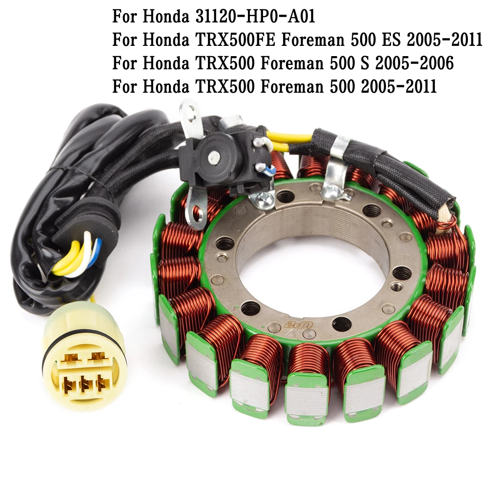 

Generator Stator Coil For Honda TRX500 TRX500FE TRX 500 500FE Foreman 500 2005 2006 2007 2008 2009 2010 2011 31120-HP0-A01