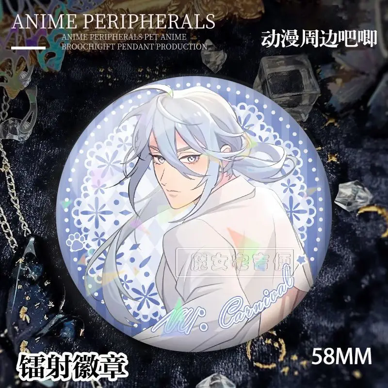 نو: كرنفال كوزوريو ‌ ‌   راي ميلودي أوليفين ‌ ‌   إيدن بروش BagLapel دبوس تذكارية زر ناعم قبعة مزخرفة صفيح شارة هدية