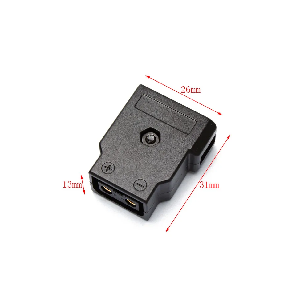 Dtap Type Power Connector B Female Power Plug Power Supply Connector for Camera Battery LED Lamps