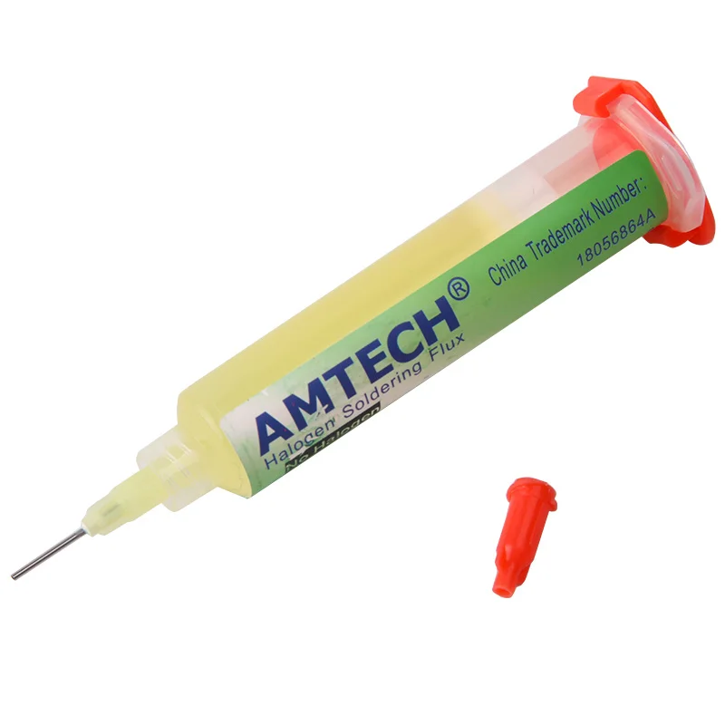 AMTECH Original solder flux NC-559-ASM 10ml Needle Flux for soldering Solder paste