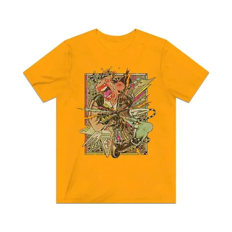 

Винтажная мужская футболка Glam Rocker 1970.