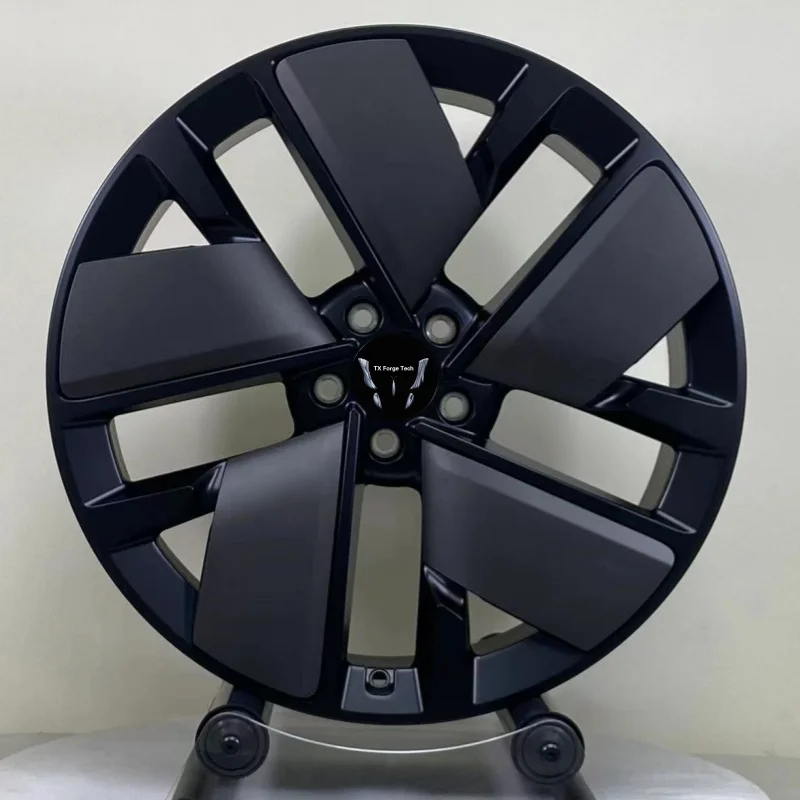 Source Factory Custom Aluminum Alloy  Rims Modified Hub 18 19 20 21 Inch Black Forged Wheels Passenger Car Wheels