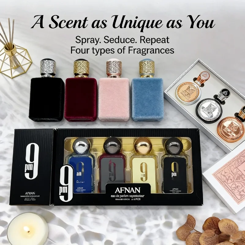 

Набор парфюмерной воды 4*30 мл для мужчин и женщин, арабский стойкий парфюм, одеколон, феромонный аромат, подарочная коробка, туалетная вода-спрей