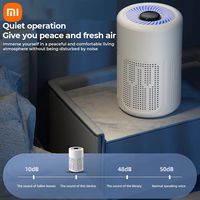 Xiaomi Portable Desktop Air Purifier HEPA Filter With Negative Ion Technology Eliminates Formaldehyde Odors Smoke Dust Particles