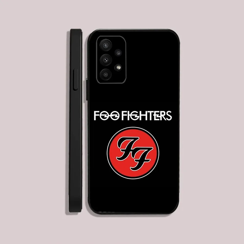 F-Foo Band F-FightersS Phone Case For Samsung S24,23,22,30,21,10,9,Ultra,Plus,Lite,FE,5G Black Soft Case