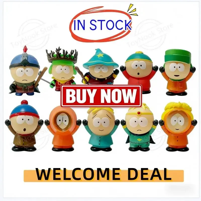 

IN STOCK HOT-NEW South Park Anime Figure The Stick of Truth Kenny McCormick Stan Marsh Cute Lovely Dolls American Band Ornaments