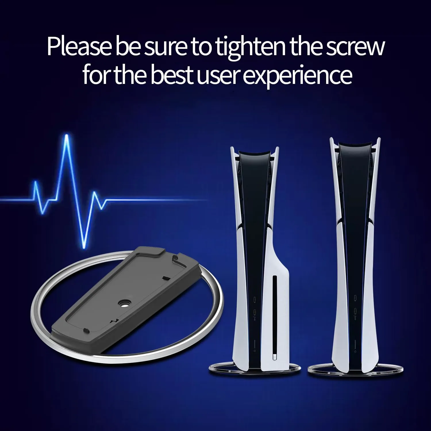 Metal Vertical Cooling Stand For Playstation PS5/Slim/Pro Console Anti-Slip Bracket Base Holder For PS5 Accessories