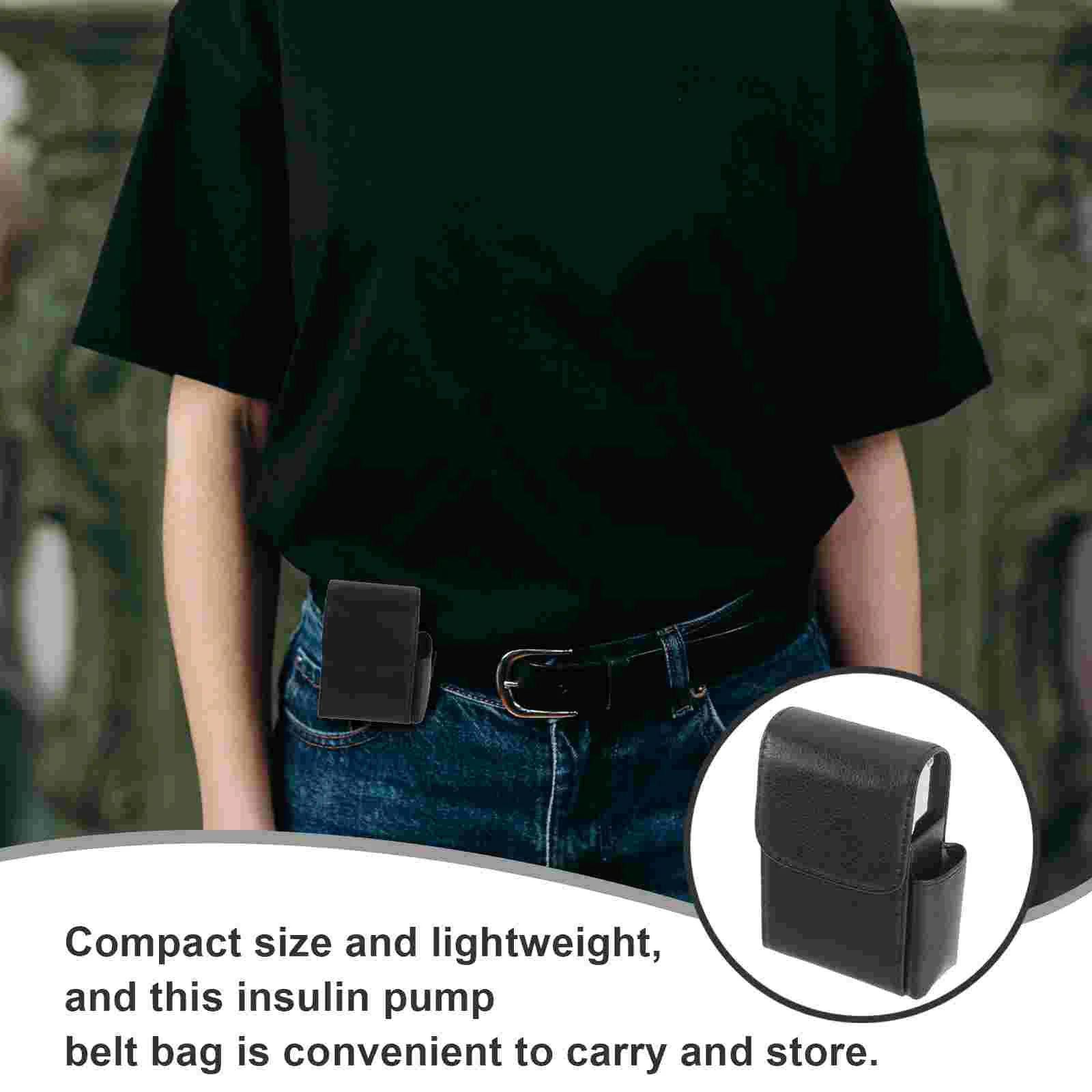 Insulin Pump Case Diabetes Pump Belt Bag Waist Belt Diabetes Pump Holder Portable Insulin Pump Bag