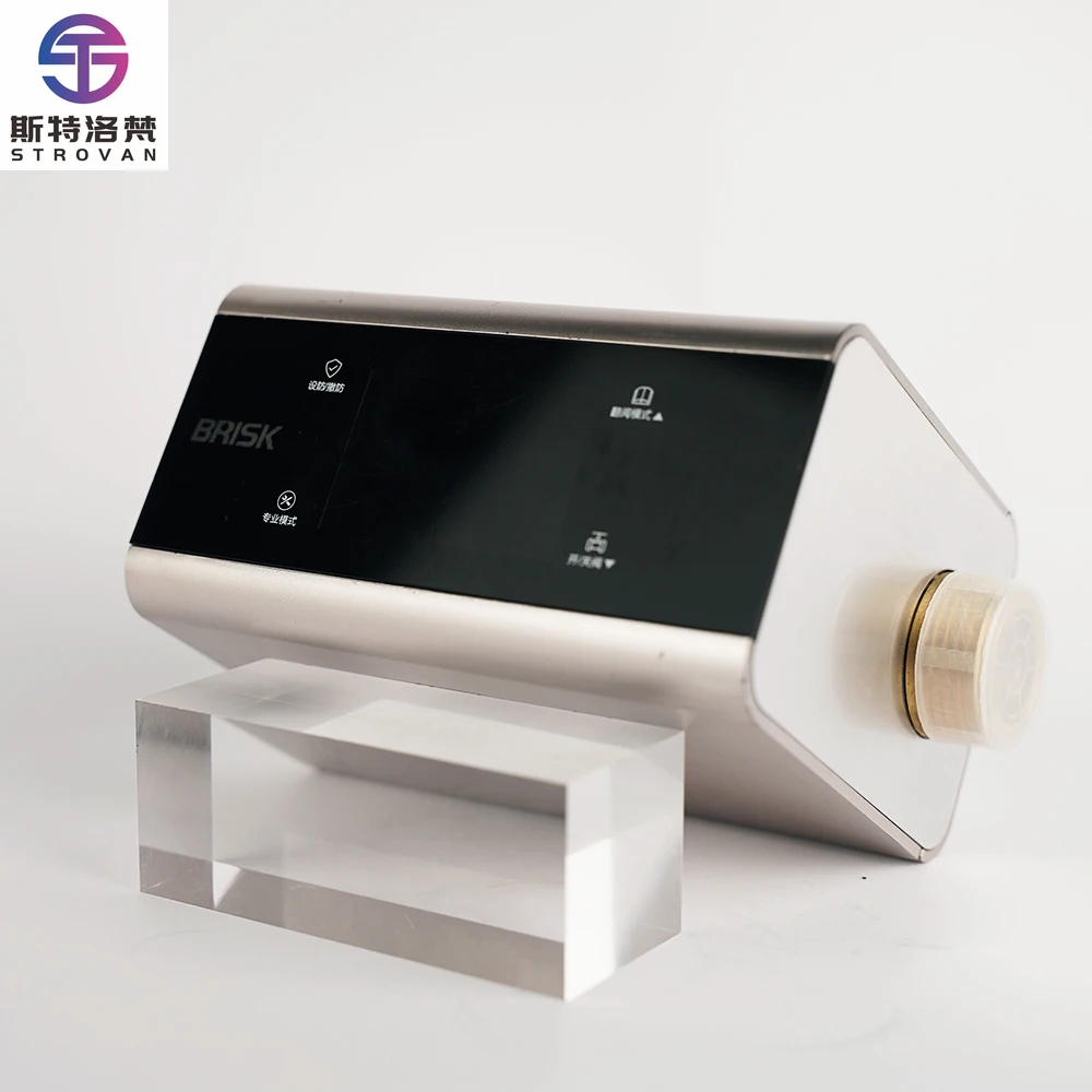 كاشف تسرب ذكي بالموجات فوق الصوتية مقاوم للماء من STLF مع تنبيه كسر أنابيب التدفق في الوقت الحقيقي للمنزل والفندق لمنع الضرر المائي