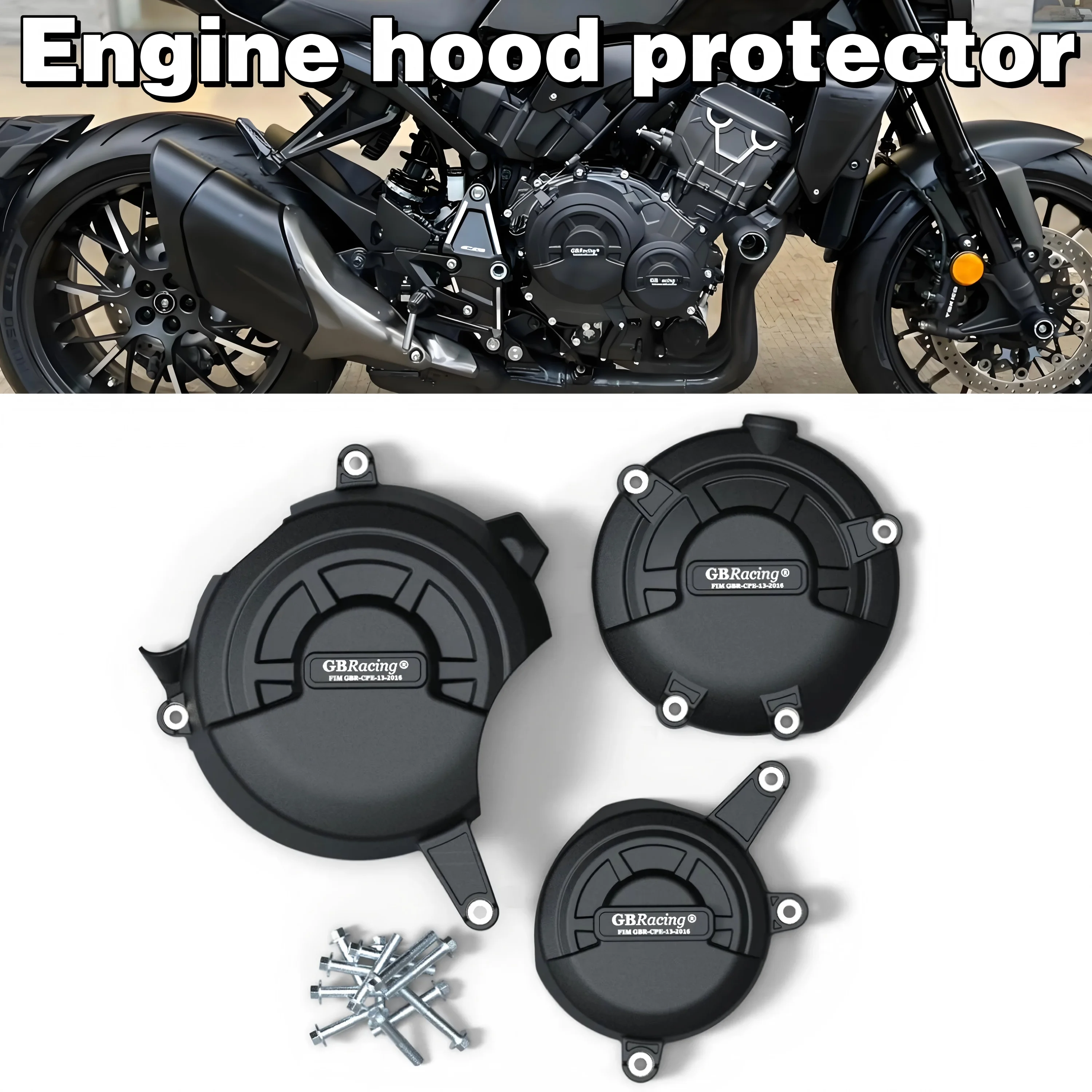 

for honda CB1000R 2018 2019 2020 2021 2022 2023 2024 motorcycle engine hood protective cover anti fall device