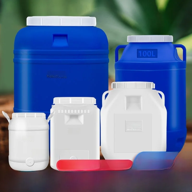 

Food ade Plastic Buet Household Vertical Water Storage Fermentation Honey Wine ing Fruit Enzyme Buet with Lid