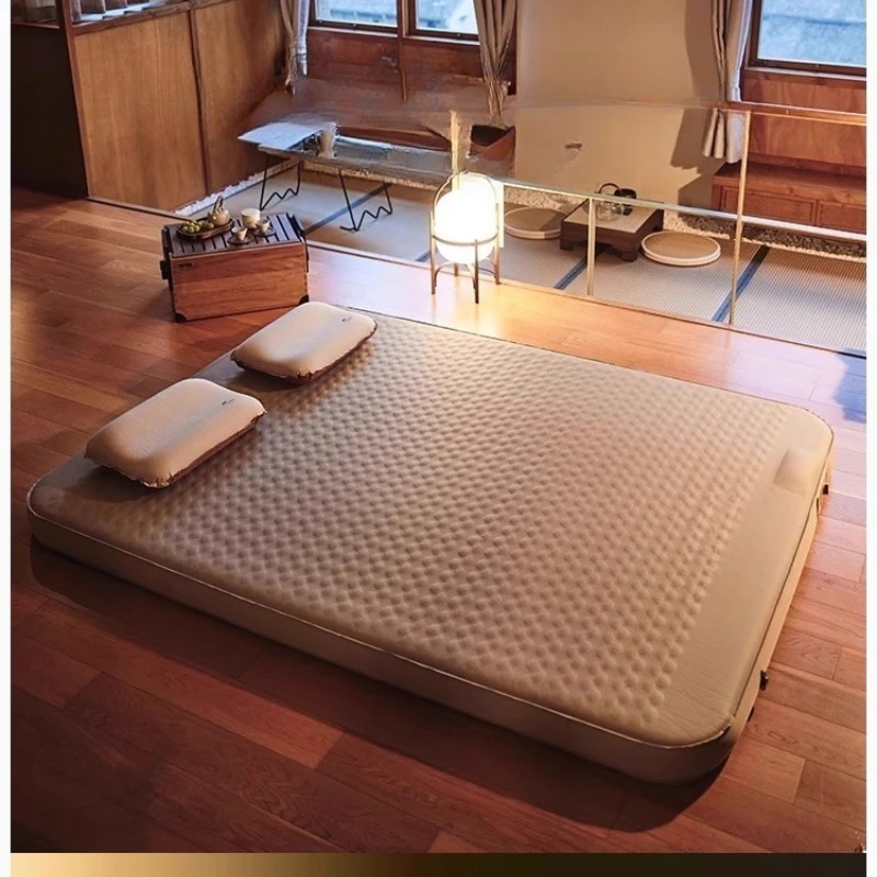 ريشة نفخ فراش الطابق متجر المنزل مقاوم للرطوبة فراش التلقائي سرير قابل للنفخ سميكة للطي سرير هوائي