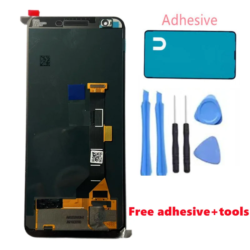 Original 5.6" AMOLED For Google Pixel 3A LCD Display Touch Digitizer Screen For  Pixel 3A 3AXL G020A G020E Replacement+adhesive image 3