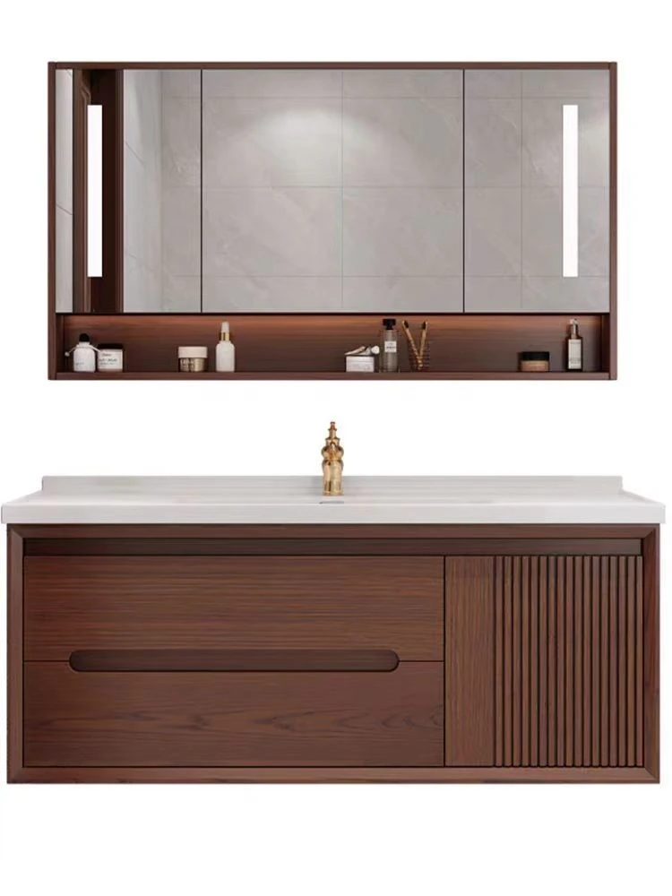 

Wash, solid wood, hand wash, smart, washbasin, new Chinese style
