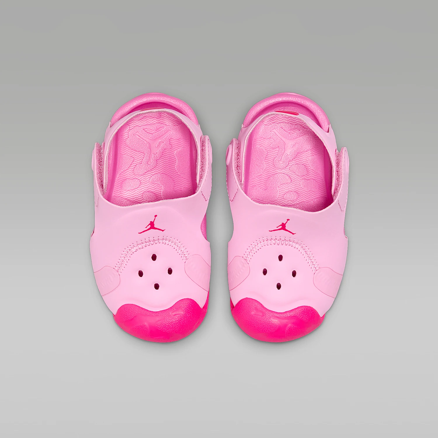 Nike genuine JORDAN baby lightweight soft bottom Velcro casual sandals HV8553-600 view 4